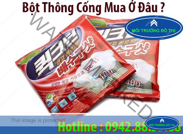 bột thông cống mua ở đâu tốt nhất